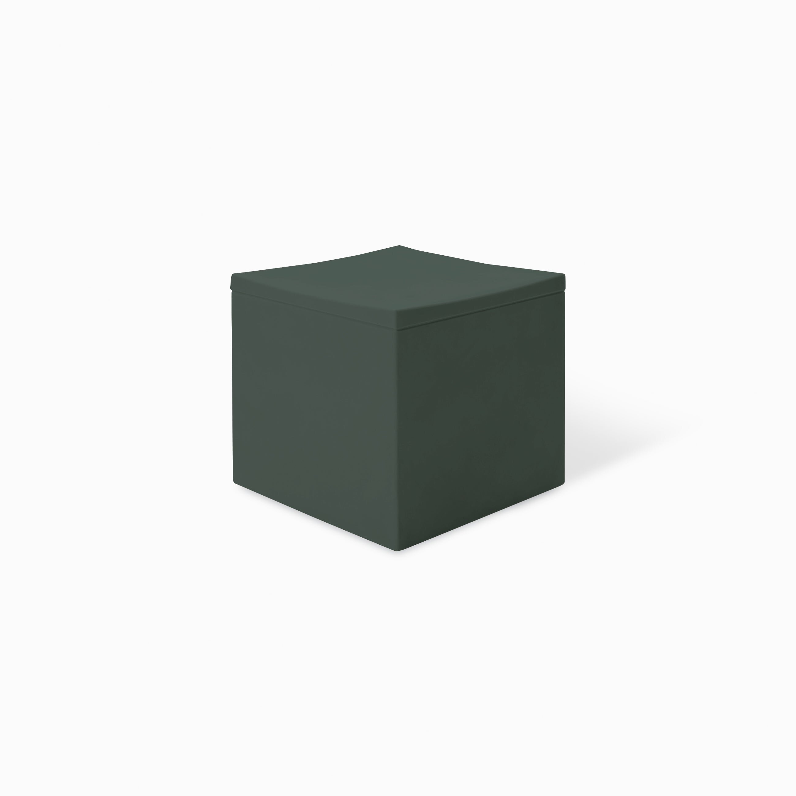 Lounge Cube Stool by Serralunga Furniture Stool